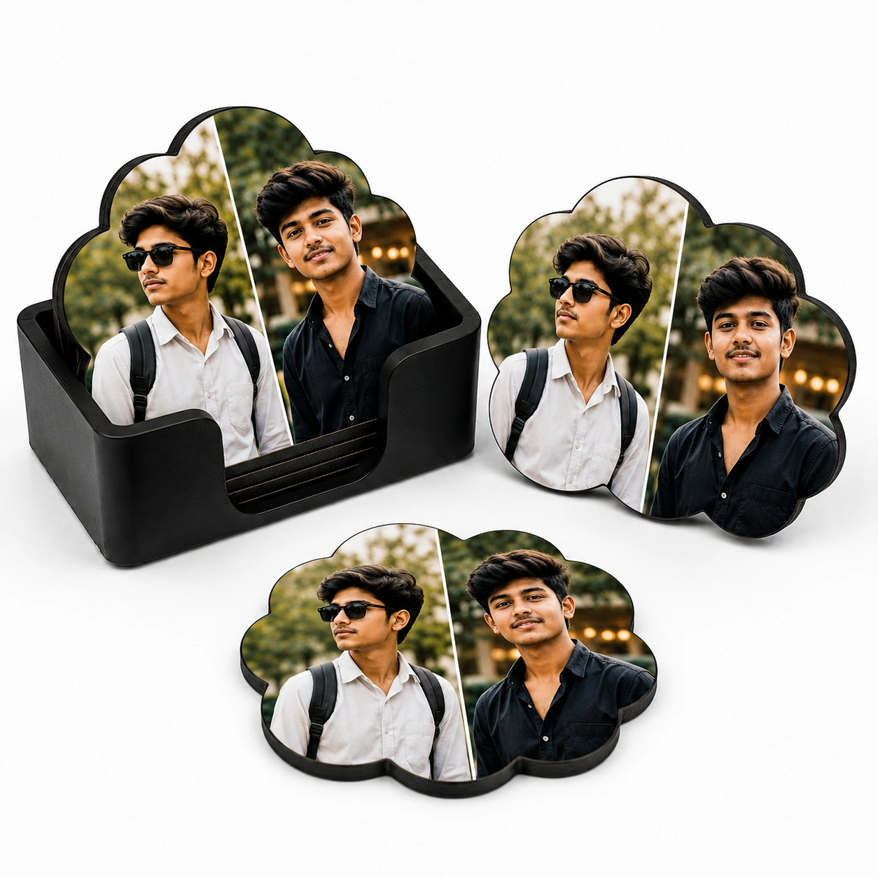 Twin Memories Photo Coaster